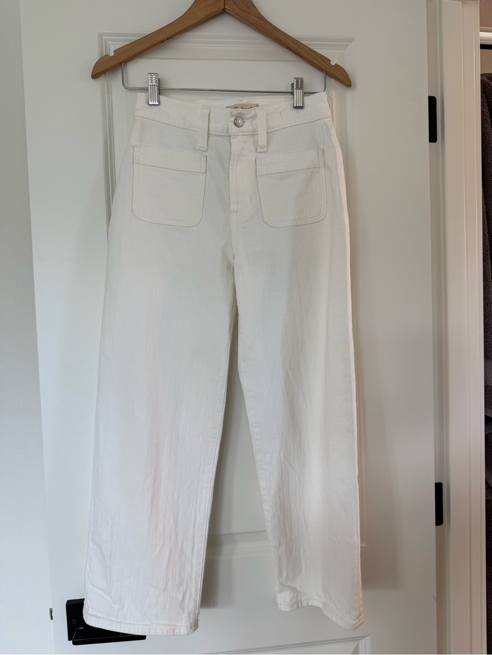 Madewell Perfect Vintage Wide Leg Jean White 25P